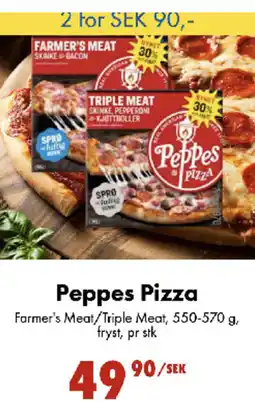 Nordby Supermarket Peppes Pizza tilbud