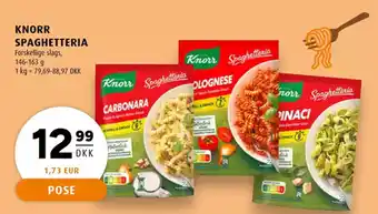 Scandinavian Park Knorr spaghetteria tilbud