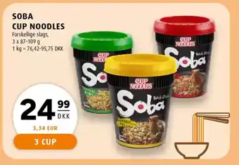 Scandinavian Park Soba cup noodles tilbud