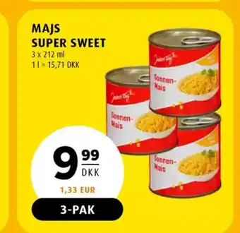 Scandinavian Park Majs super sweet tilbud