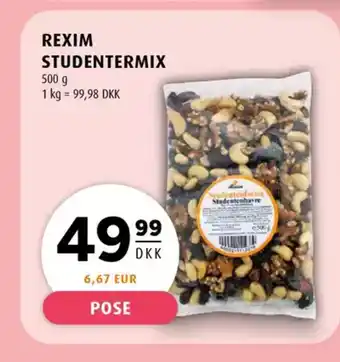 Scandinavian Park Rexim studentermix tilbud