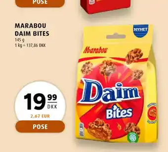 Scandinavian Park Marabou daim bites tilbud