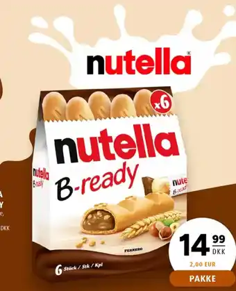 Scandinavian Park Nutella b-ready tilbud