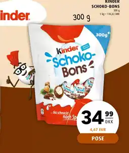 Scandinavian Park Kinder schoko-bons tilbud