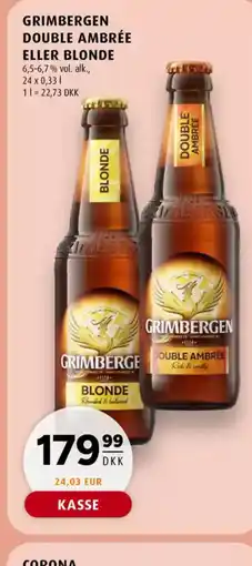 Scandinavian Park Grimbergen double ambrée eller blonde tilbud