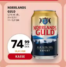 Scandinavian Park NORRLANDS GULD 5,3% vol. alk., tilbud