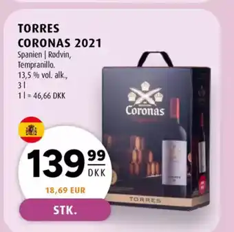 Scandinavian Park TORRES CORONAS 2021 tilbud