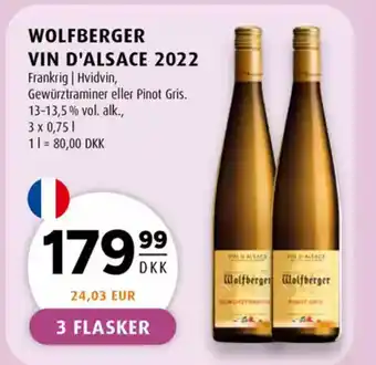 Scandinavian Park WOLFBERGER VIN D'ALSACE 2022 Frankrig | Hvidvin, tilbud