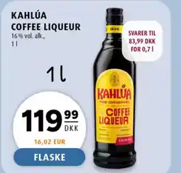 Scandinavian Park Kahlúa coffee liqueur tilbud