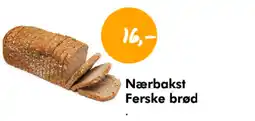 Havaristen Nærbakst Ferske brød tilbud