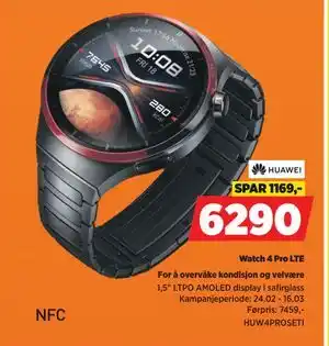 POWER Watch 4 Pro LTE tilbud