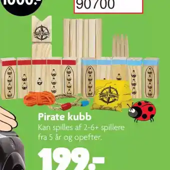 BR Leker Pirate kubb tilbud