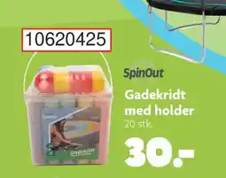 BR Leker Gadekridt med holder tilbud