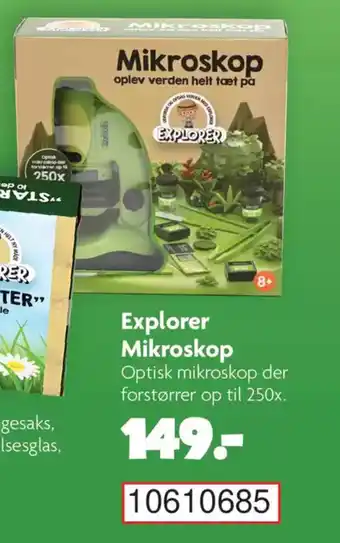 BR Leker Explorer Mikroskop tilbud