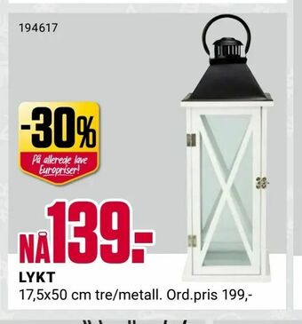 Europris Lykt tilbud