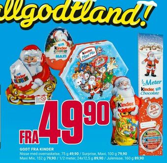 Europris Godt fra kinder tilbud