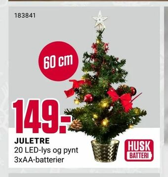 Europris Juletre tilbud