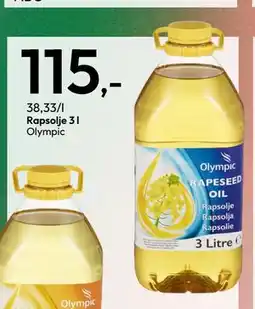 Gigaboks Rapsolje 3 l tilbud