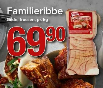 Spar Familieribbe tilbud