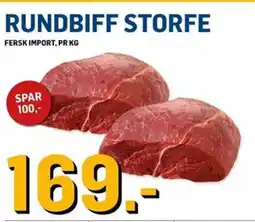 Price Lagerbutikk Rundbiff storfe tilbud