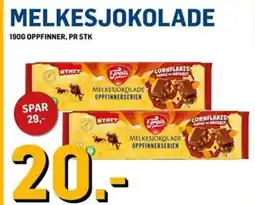 Price Lagerbutikk Melkesjokolade tilbud
