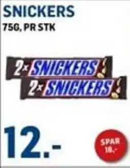 Price Lagerbutikk Snickers tilbud
