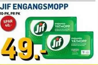 Price Lagerbutikk Jif engangsmopp tilbud