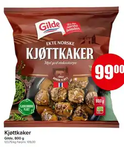 Spar GILDE Kjøttkaker tilbud