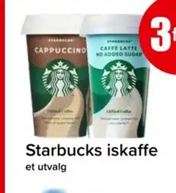 Spar Starbucks iskaffe tilbud
