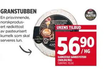 Meny Granstubben tilbud