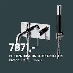 Flisekompaniet BOX 026 DUSJ- OG BADEKARBATTERI tilbud