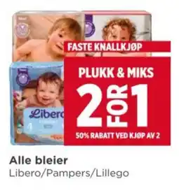 Meny Alle bleier tilbud