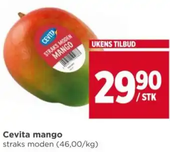 Meny Cevita mango tilbud