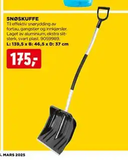jem & fix SNØSKUFFE tilbud