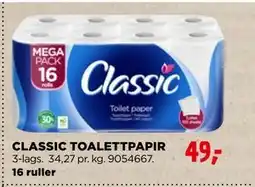 jem & fix CLASSIC TOALETTPAPIR tilbud