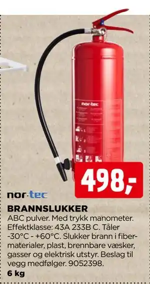 jem & fix BRANNSLUKKER tilbud