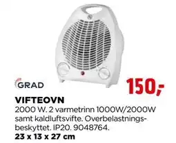 jem & fix VIFTEOVN tilbud