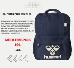 Intersport Jazz back pack ryggsekk tilbud