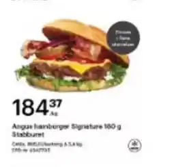 Storcash Angus hamburger signature stabburet tilbud