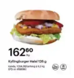 Storcash Kyllingburger halal tilbud