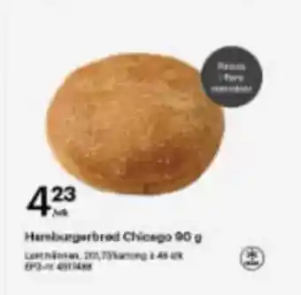 Storcash Hamburgerbrod chicago tilbud