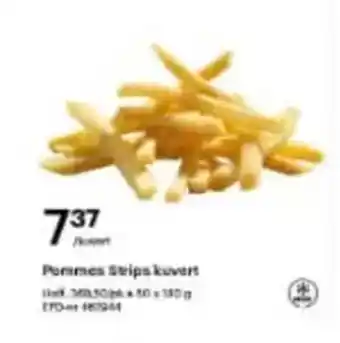 Storcash Pommes strips kuvert tilbud