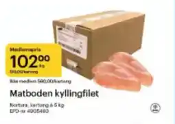 Storcash Matboden kyllingfilet tilbud