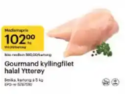 Storcash Gourmand kyllingfilet halal ytterøy tilbud