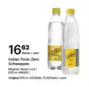 Storcash Indian tonic zero schweppes tilbud