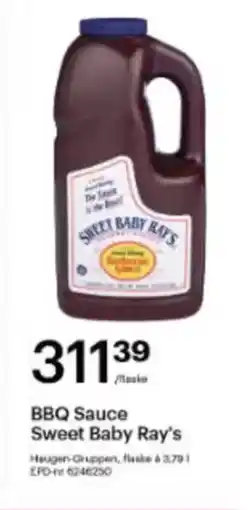 Storcash Bbq sauce sweet baby ray's tilbud