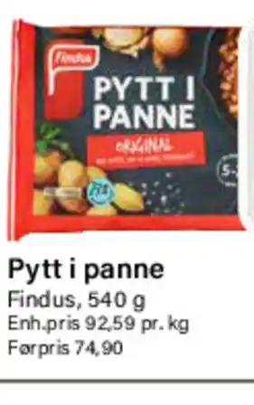 Nærbutikken Pytt i panne tilbud