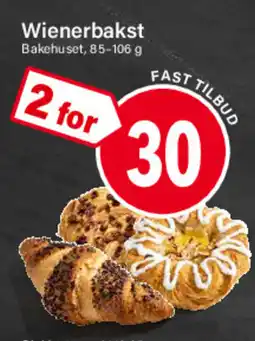 Nærbutikken Wienerbakst Bakehuset, tilbud