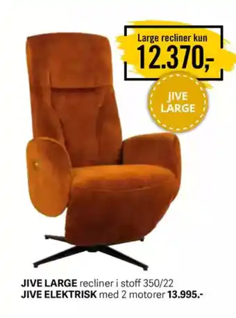 Walther Kristiansen Large recliner kun tilbud