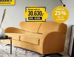 Walther Kristiansen Stream sofa fra tilbud